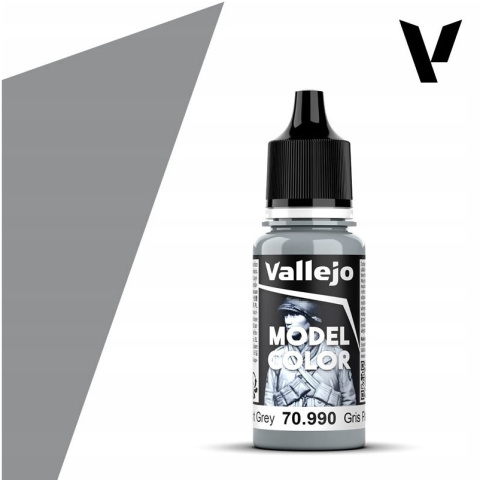 VALLEJO MODEL COLOR 177 Farba modelarska akrylowa 70990 LIGHT GREY 18 ml