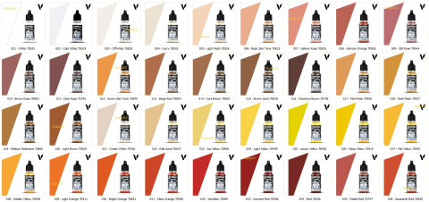 VALLEJO MODEL COLOR 203 Farba modelarska akrylowa 70999 COPPER 18ml metalic VALLEJO MODEL COLOR 203 Farba modelarska akrylowa 70999 COPPER 18ml metalic