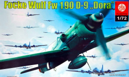 MODEL niemiecki samolot do sklejania Focke Wulf Fw 190D-9 DORA