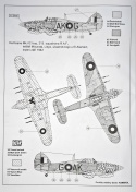 MODEL angieskiego samolotu  Hawker Hurricane MK.IIC Smer skala 1:72