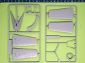 MODEL samolot do sklejania F4F-4 Wildcat+ mata, farby, lakier, klej, pędzle