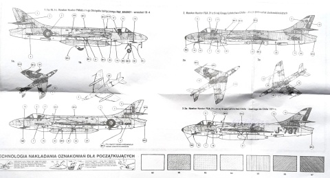 MODEL samolotu HAWKER HUNTER F Mk6 Plastyk Skala 1:72 MODEL samolotu HAWKER HUNTER F Mk6 Plastyk Skala 1:72