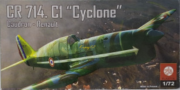 MODEL samolotu do sklejania Caudron Renault 714 C1 Cyclone Plastyk Skala 1:72