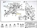 MODEL samolotu do sklejania Caudron Renault 714 C1 Cyclone Plastyk Skala 1:72