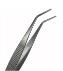 Pęseta metalowa modelarska zakrzywiona 14 cm