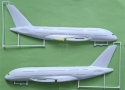 AIRBUS A380 800 New Livery duży plastikowy model samolotu pasażerskiego Lufthansa Revell skala 1:144