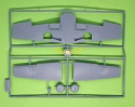 MODEL samolotu Messerschmitt Bf 109F-2 z personelem ICM Skala 1:48