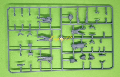MODEL samolotu Messerschmitt Bf 109F-2 z personelem ICM Skala 1:48 MODEL samolotu Messerschmitt Bf 109F-2 z personelem ICM Skala 1:48