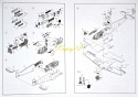 MODEL samolotu Messerschmitt Bf 109F-2 z personelem ICM Skala 1:48