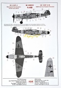 MODEL samolotu Messerschmitt Bf 109F-2 z personelem ICM Skala 1:48