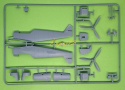 MODEL samolotu Messerschmitt Bf 109F-2 z personelem ICM Skala 1:48