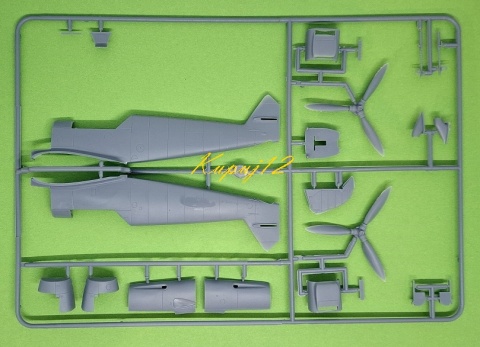 MODEL samolotu Messerschmitt Bf 109F-2 z personelem ICM Skala 1:48 MODEL samolotu Messerschmitt Bf 109F-2 z personelem ICM Skala 1:48