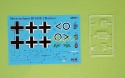 MODEL samolotu Messerschmitt Bf 109F-2 z personelem ICM Skala 1:48