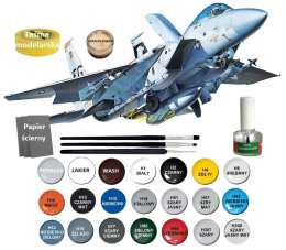 MODEL samolotu do sklejania F-15C EAGLE amerykański myśliwec Hasgawa skala 1:72
