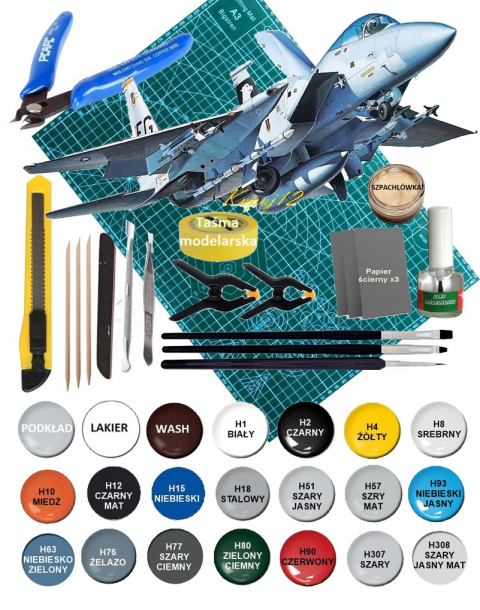 MODEL samolotu do sklejania F-15C EAGLE amerykański myśliwec Hasgawa skala 1:72 MODEL samolotu do sklejania F-15C EAGLE amerykański myśliwec Hasgawa skala 1:72