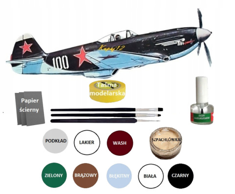 MODEL samolotu do sklejania Jakovlev Jak 3 Smer Skala 1 :72 MODEL samolotu do sklejania Jakovlev Jak 3 Smer Skala 1 :72