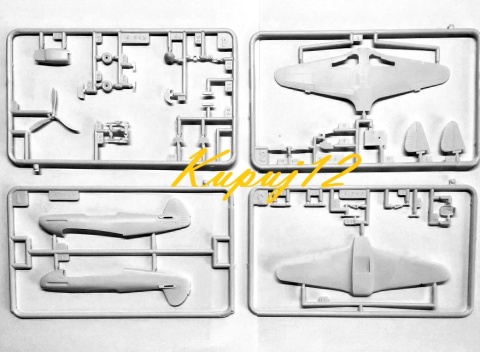 MODEL samolotu do sklejania Jakovlev Jak 3 Smer Skala 1 :72 MODEL samolotu do sklejania Jakovlev Jak 3 Smer Skala 1 :72