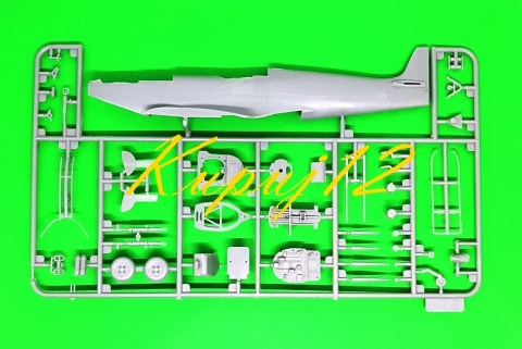 MODEL samolotu do sklejania SPITFIRE LF.IXE + zestaw farb, farba podkładowa, lakier bezbarwny, wash do zabrudzeń MODEL samolotu do sklejania SPITFIRE LF.IXE + zestaw farb, farba podkładowa, lakier bezbarwny, wash do zabrudzeń