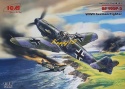 MODEL samolotu plastikowego Messerschmitt Bf 109F-2 ICM Skala 1:48