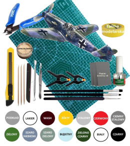 MODEL samolotu plastikowego Messerschmitt Bf 109F-2 ICM Skala 1:48