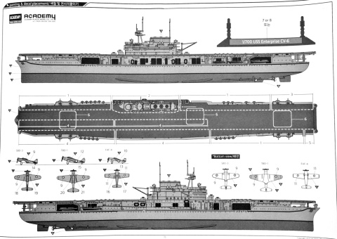 Okręt model amerykański lotniskowiec USS Enterprise skala 1:700+ mata, zestaw farb modelarskich z fabą podkładową.... Okręt model amerykański lotniskowiec USS Enterprise skala 1:700+ mata, zestaw farb modelarskich z fabą podkładową....