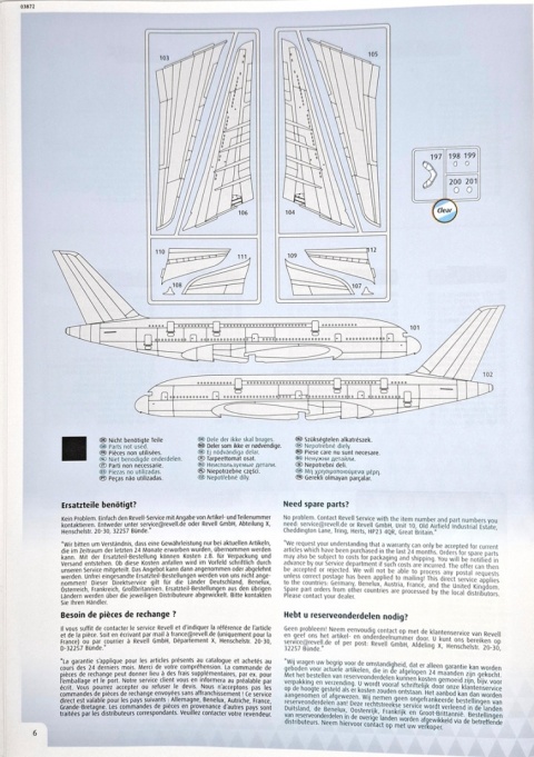 AIRBUS A380 800 New Livery duży plastikowy model samolotu pasażerskiego Lufthansa Revell skala 1:144 AIRBUS A380 800 New Livery duży plastikowy model samolotu pasażerskiego Lufthansa Revell skala 1:144