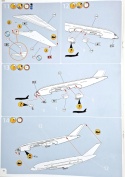 AIRBUS A380 800 New Livery duży plastikowy model samolotu pasażerskiego Lufthansa Revell skala 1:144