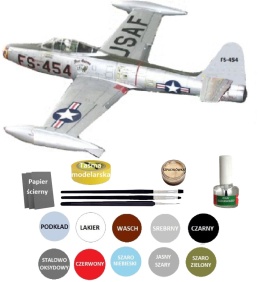 MODEL samocmolotu REPUBLIC F48 E/G THUNDERJET Plastyk Skala 1:72