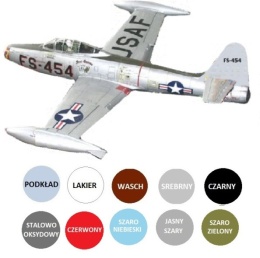 MODEL samocmolotu REPUBLIC F48 E/G THUNDERJET Plastyk Skala 1:72
