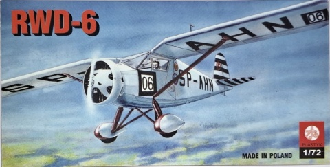 MODEL samolotu RWD-6 Zestaw: podkład, farby, lakier, wash Plastyk Skala:72 MODEL samolotu RWD-6 Zestaw: podkład, farby, lakier, wash Plastyk Skala:72