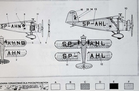 MODEL samolotu RWD-6 Zestaw: podkład, farby, lakier, wash Plastyk Skala:72 MODEL samolotu RWD-6 Zestaw: podkład, farby, lakier, wash Plastyk Skala:72