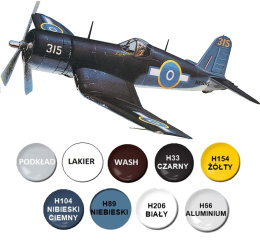 MODEL samolotu do sklejania F4U-1 Corsair Smer Skala 1 :72 0835