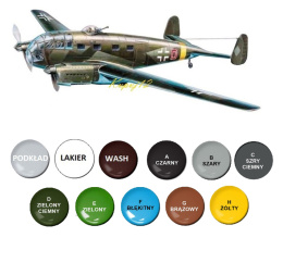 MODEL samolotu do sklejania Siebel Si 204 D/E Smer Skala 1:72