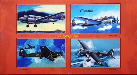 MODEL samolotu do sklejania Siebel Si 204 D/E Smer Skala 1:72 MODEL samolotu do sklejania Siebel Si 204 D/E Smer Skala 1:72