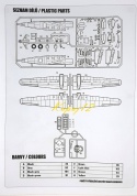 MODEL samolotu do sklejania Siebel Si 204 D/E Smer Skala 1:72