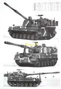 PLASTIKOWY model do sklejania K9A1 Haubica samobieżna Polskie Siły Zbrojne + farby akrylowe, podkład do farb akrylowych...