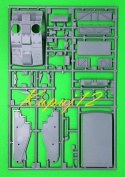 PLASTIKOWY model do sklejania francuski Transporter RENAULT UE + farby akrylowe, podkład do farb akrylowych...