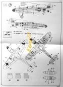 Model samolotu Messerschmitt Bf 109 G-10 Zestaw: farby, lakier, podkład
