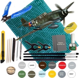 MODEL samolotu Messerschmitt Bf 109 G-10 Revell Skala 1:72