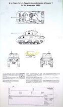 MODEL amerykańskiego czołgu Sherman M4A1 Italeri Skala 1:35