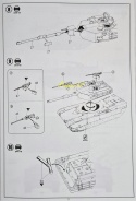 MODEL amerykańskiego czołgu USMC M1A1 Abrams Academy Skala 1:72