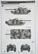 MODEL amerykańskiego czołgu USMC M1A1 Abrams Academy Skala 1:72