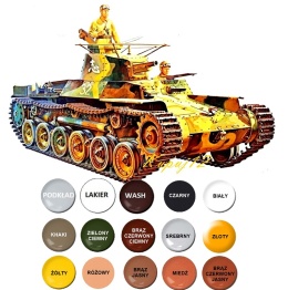 MODEL japońskiego czołgu TYPE97 (CHI_HA) Tamiya Skala 1:35