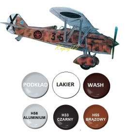 MODEL samolotu do sklejania Fiat CR-32 Freccia Smer Skala 1:48 0810