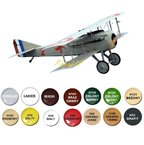 MODEL samolotu do sklejania SPAD S.VII Smer Skala 1 :40 0824 MODEL samolotu do sklejania SPAD S.VII Smer Skala 1 :40 0824