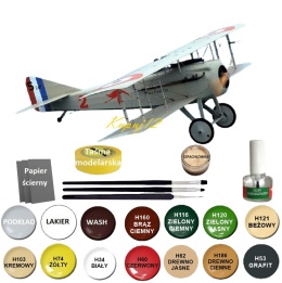MODEL samolotu do sklejania SPAD S.VII Smer Skala 1 :40 0824
