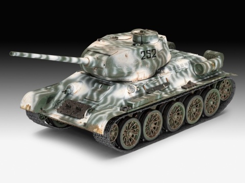 PLASTIKOWY model do sklejania radzieckiego czołgu T-34/85 + klej, farby akrylowe, podkład do farb akrylowych... PLASTIKOWY model do sklejania radzieckiego czołgu T-34/85 + klej, farby akrylowe, podkład do farb akrylowych...