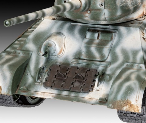 PLASTIKOWY model do sklejania radzieckiego czołgu T-34/85 + klej, farby akrylowe, podkład do farb akrylowych... PLASTIKOWY model do sklejania radzieckiego czołgu T-34/85 + klej, farby akrylowe, podkład do farb akrylowych...