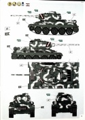 PLASTIKOWY model do sklejania radzieckiego czołgu T-34/85 + mata, klej, farby akrylowe, podkład do farb akrylowych...