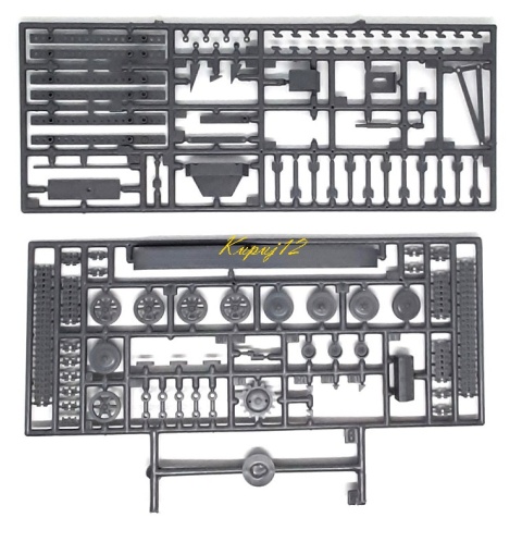 MODEL czołgu z wyrzytnią rakiet KATIUSZA BM-8-24 Plast Skala 1:35 MODEL czołgu z wyrzytnią rakiet KATIUSZA BM-8-24 Plast Skala 1:35